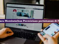 cara membatalkan permintaan pertemanan di fb
