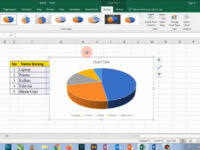 cara buat grafik lingkaran di excel 3