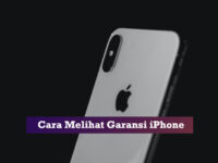 cara melihat garansi iphone