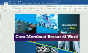 cara membuat brosur di word _1