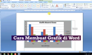 cara membuat grafik di word